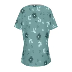 Women's V-Neck Short Sleeve T-Shirt thumbnail 3