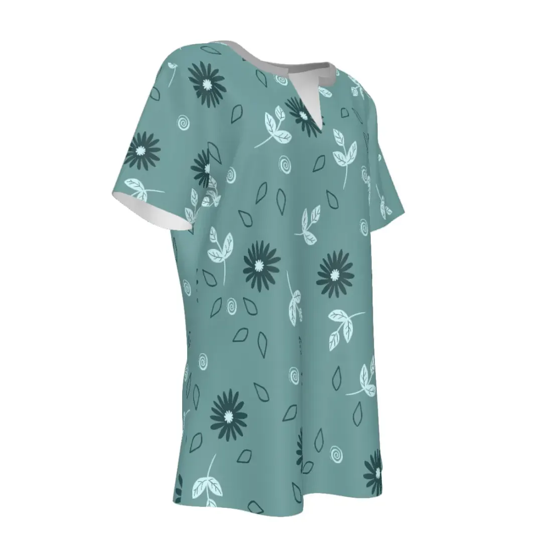 Women's V-Neck Short Sleeve T-Shirt — photo 4