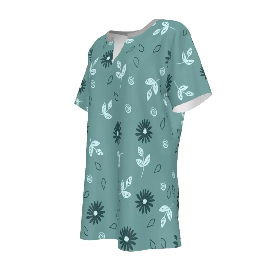 Women's V-Neck Short Sleeve T-Shirt — photo 5