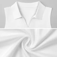 Women's V-neck Sleeveless Dress thumbnail 6