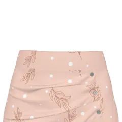 Women's High Waist Pleated Button Skort thumbnail 6