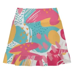 Women's Anti-Exposure Ruffled Yoga Skirt thumbnail 6
