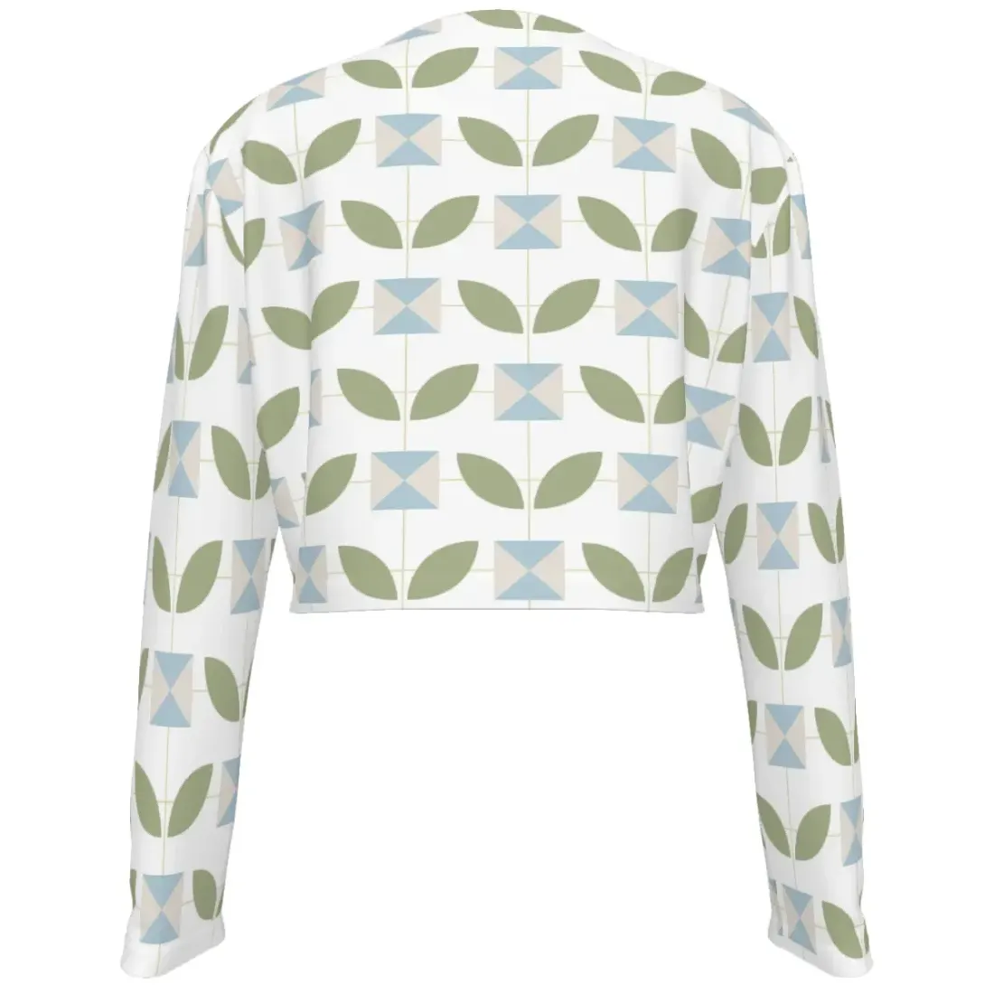 Women's Cropped Crew Neck Sun Protection Shirt — photo 3