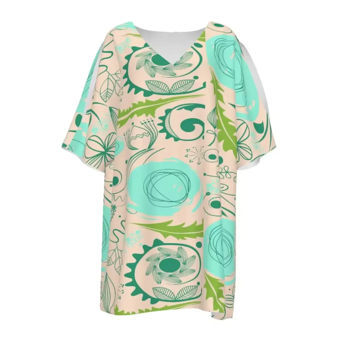 Women's Sexy Cold Shoulder V-Neck Shirt — photo 2
