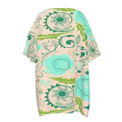 Women's Sexy Cold Shoulder V-Neck Shirt thumbnail 3