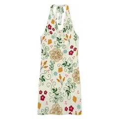 Halter Neck Sheer Cover-Up Dress thumbnail 3