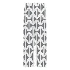 Women's Straight Wide-Leg Pants with Pockets thumbnail 3
