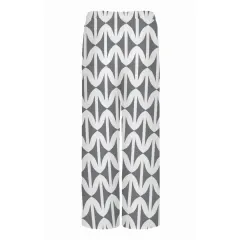 Women's Straight Wide-Leg Pants with Pockets thumbnail 4