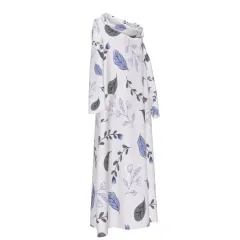Women's Casual Cowl Neck Long Sleeve Dress With Pockets thumbnail 4