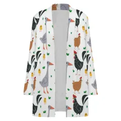 Women's Long Sleeve Cardigan With Pockets thumbnail 3