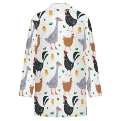 Women's Long Sleeve Cardigan With Pockets thumbnail 4