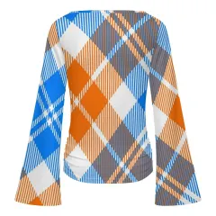 Women's Flare Sleeve Top thumbnail 4