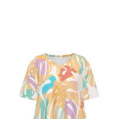 Women's V-Neck Short Sleeve Pajama Set thumbnail 6