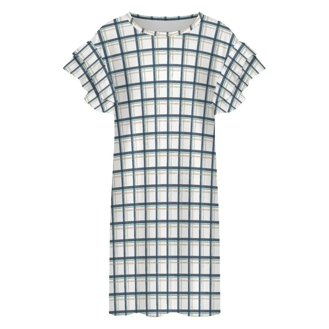 Women's Ruffle Sleeve Dress — photo 3