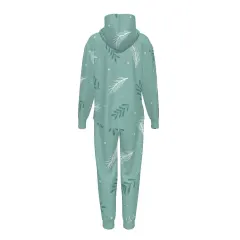 Women's Long-sleeve Hooded Zipper Sweatshirt and Sweatpants Set. thumbnail 3