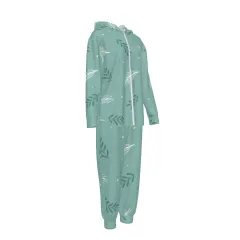 Women's Long-sleeve Hooded Zipper Sweatshirt and Sweatpants Set. thumbnail 4