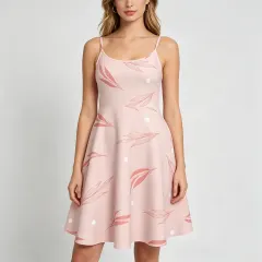 Women's Spaghetti Strap Dress With Pockets thumbnail 1