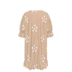 Women's Ruffle Hem Crew Neck Dress thumbnail 3