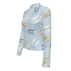 Women's Slim Fit Long Sleeve Full-Zip Athletic Shirt thumbnail 5