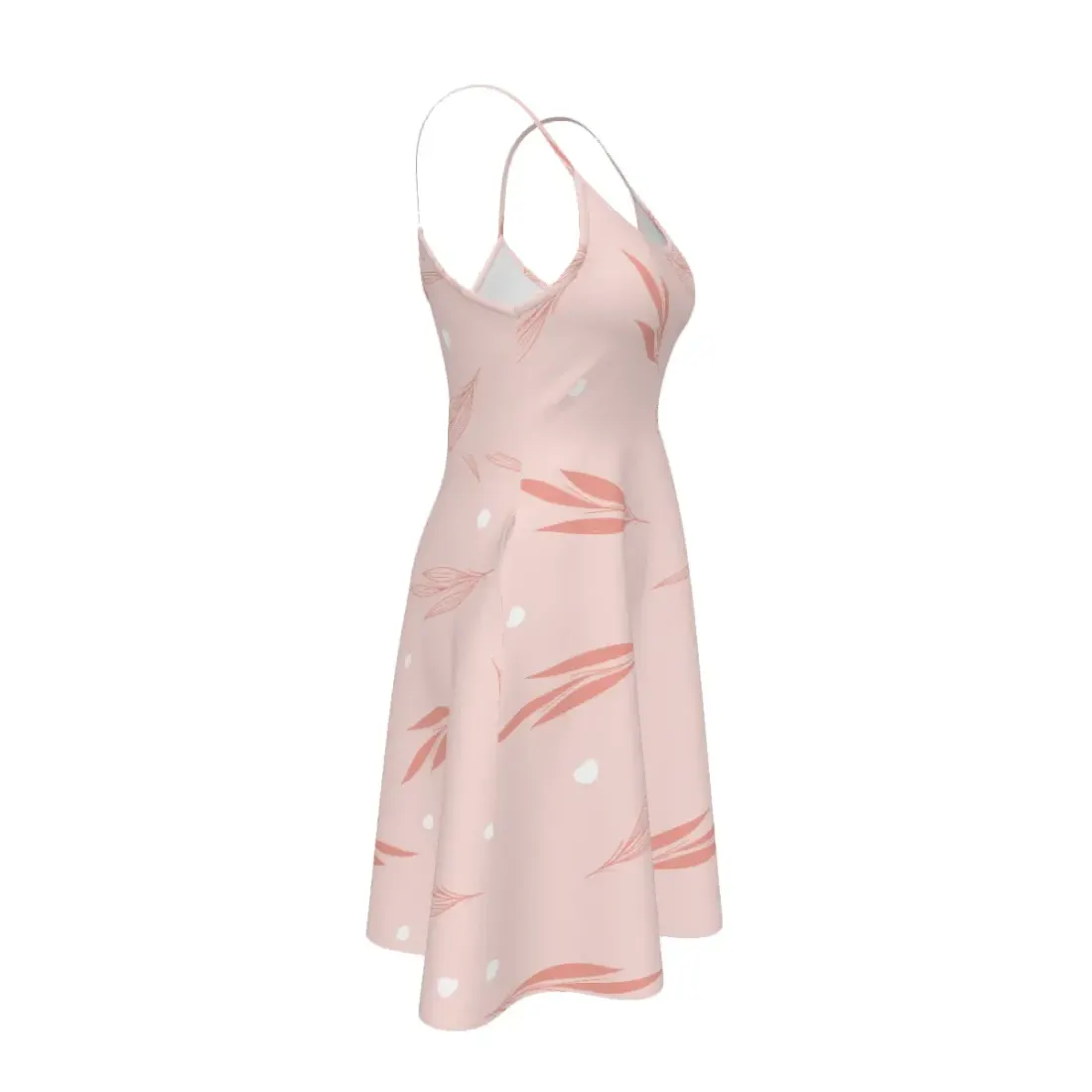 Women's Spaghetti Strap Dress With Pockets — photo 4