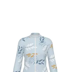 Women's Slim Fit Long Sleeve Full-Zip Athletic Shirt thumbnail 6