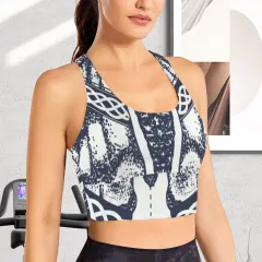 Cross Back Sports Bra thumbnail 1