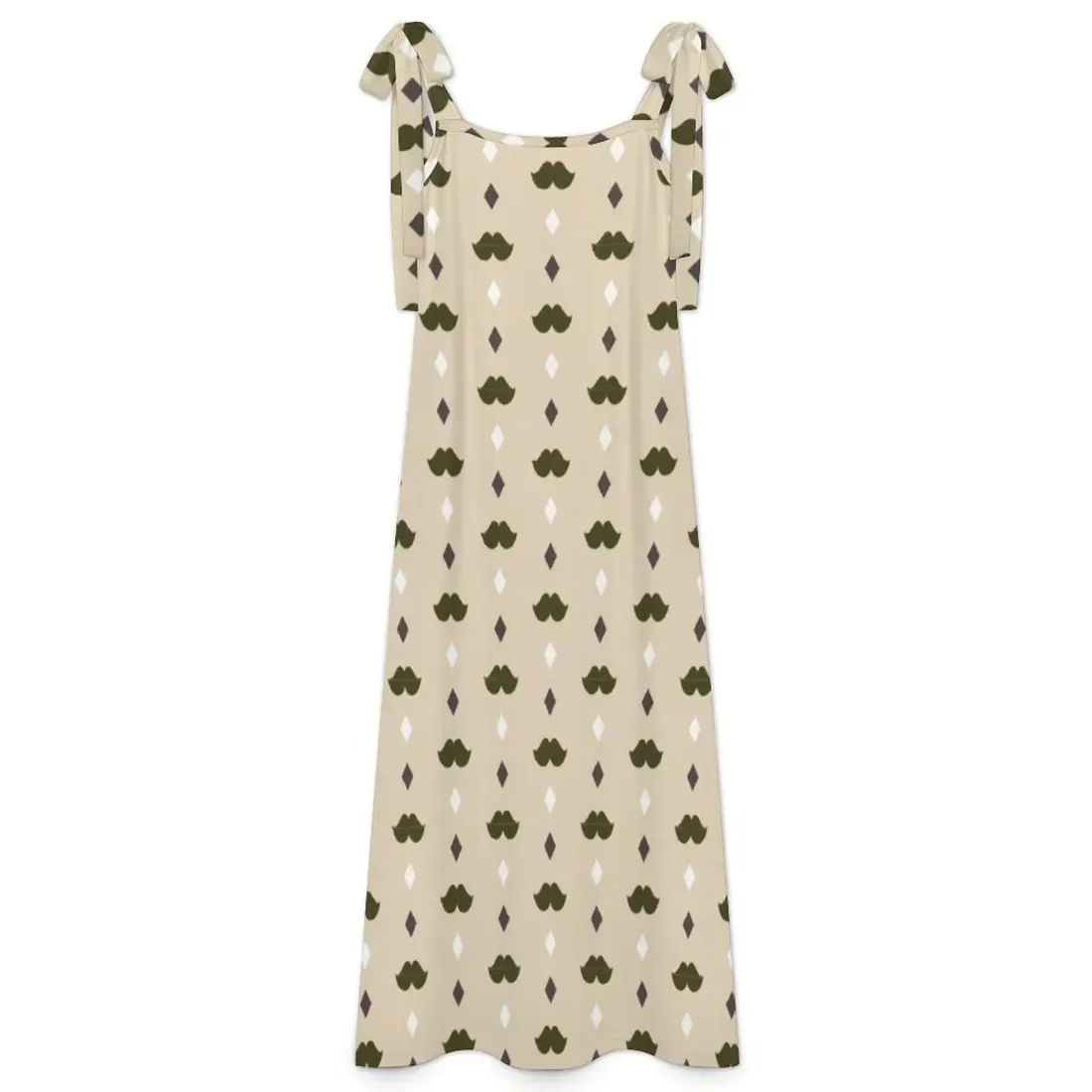 Women's Tie Strap Ankle Maxi Dress — photo 5