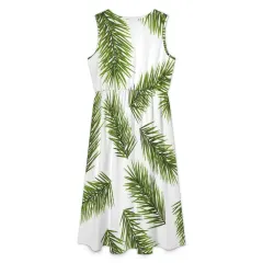 Crew Neck Sleeveless Dress thumbnail 3