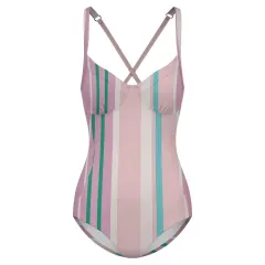 Criss Cross Back One Piece Swimsuit thumbnail 4