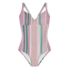Criss Cross Back One Piece Swimsuit thumbnail 5