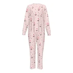 Women's Raglan Long Sleeve Pajama Set thumbnail 2