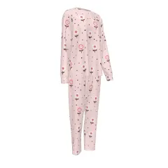 Women's Raglan Long Sleeve Pajama Set thumbnail 4