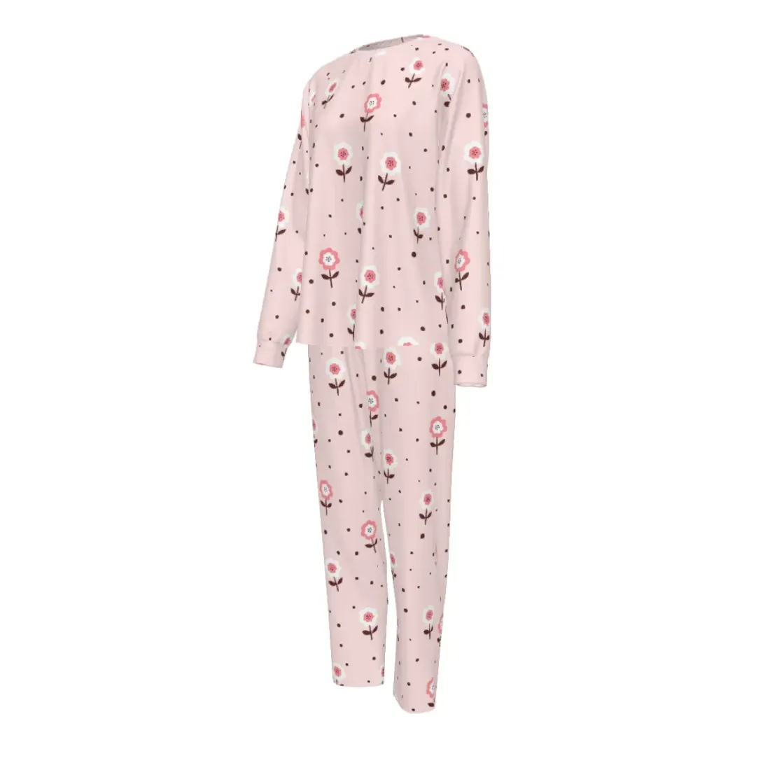 Women's Raglan Long Sleeve Pajama Set — photo 5