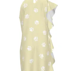 Women's Right-side Ruffle Sleeve Dress thumbnail 3