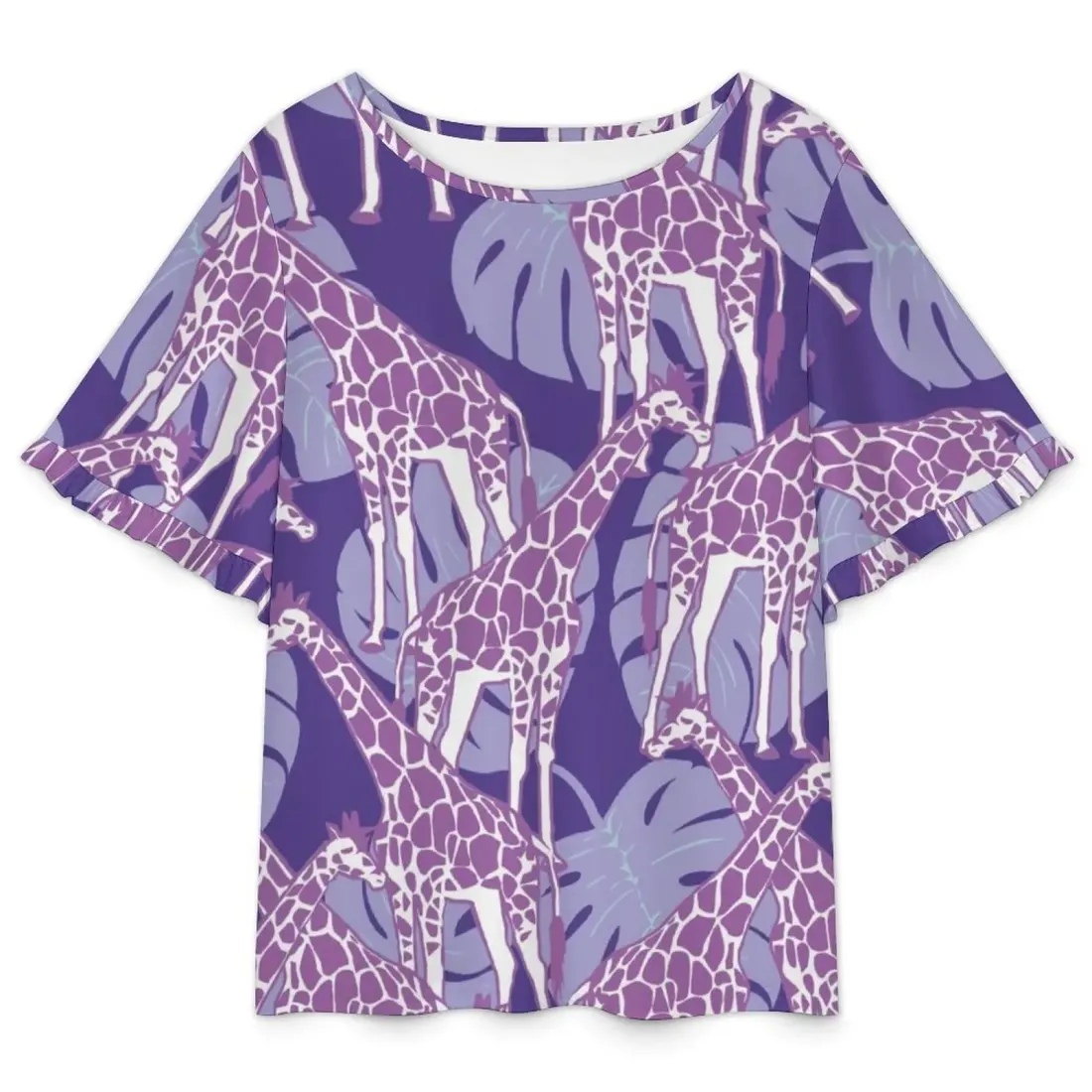 Women's Ruffle Bell Sleeve Top — photo 5