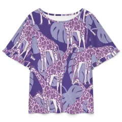 Women's Ruffle Bell Sleeve Top thumbnail 5