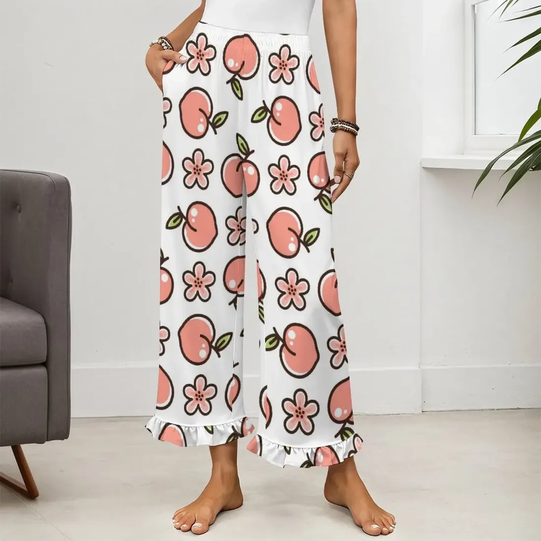 Women's Ruffle Pajama Pants