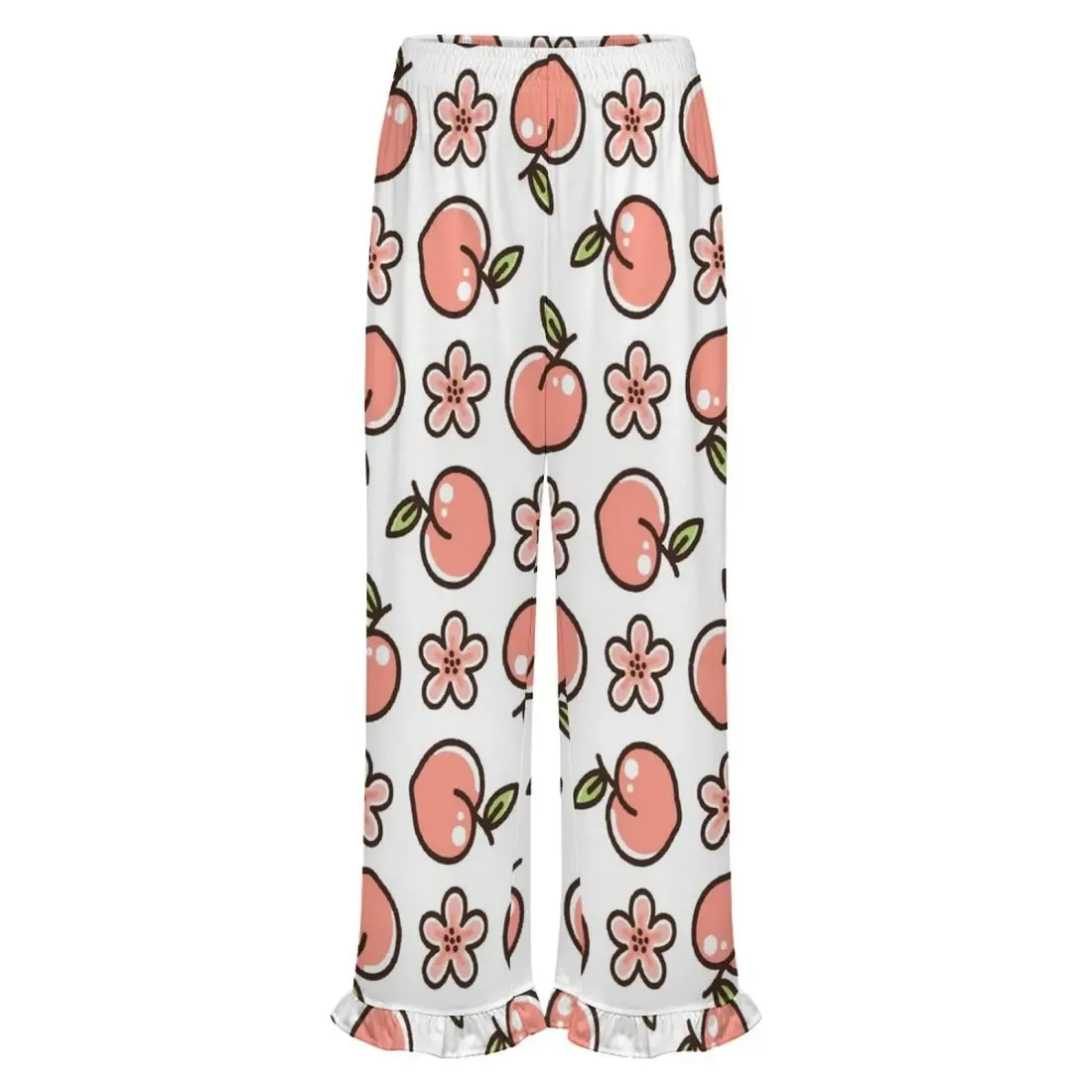 Women's Ruffle Pajama Pants — photo 3