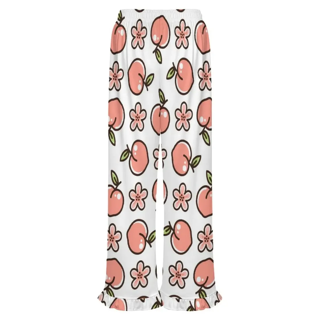 Women's Ruffle Pajama Pants — photo 4