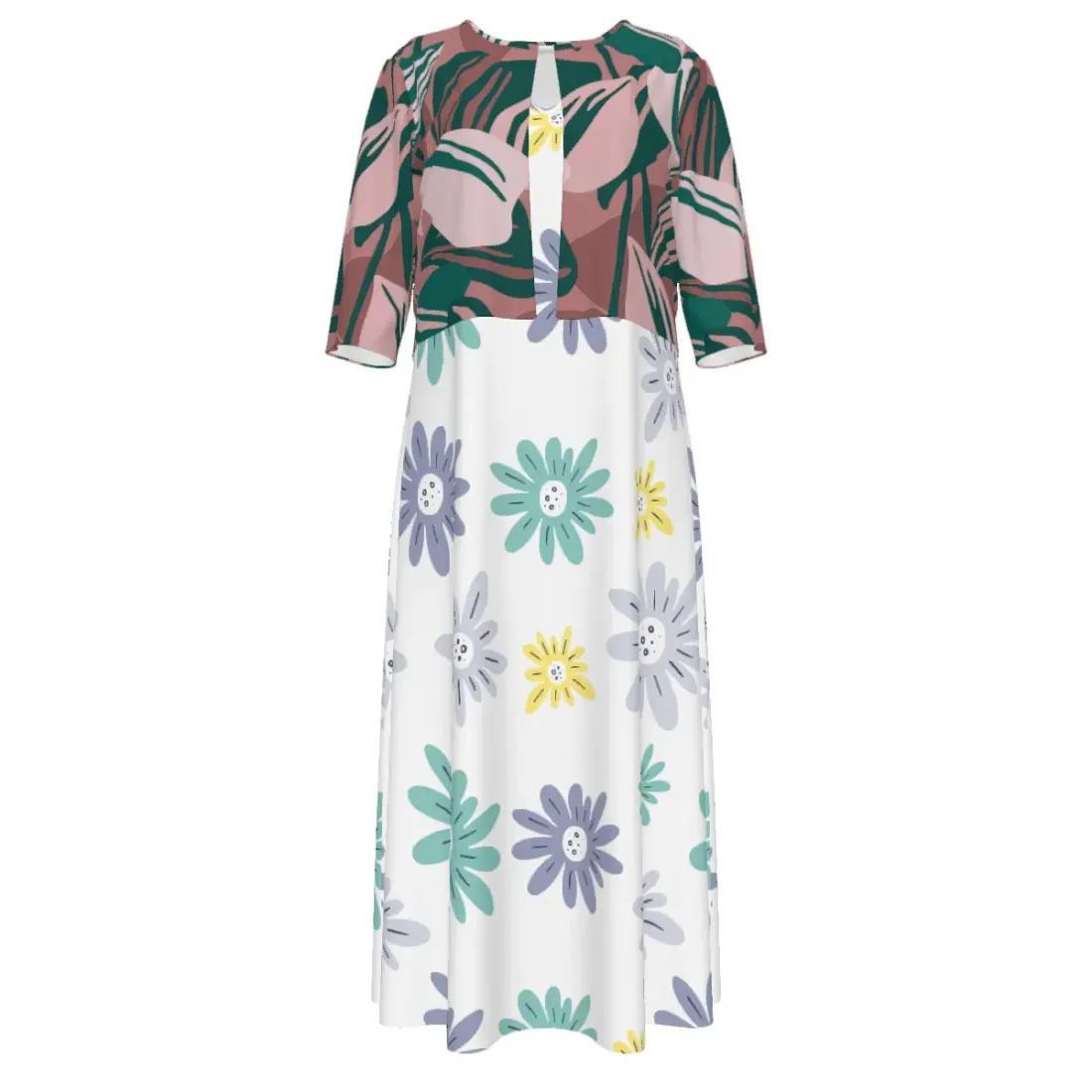 Women's Cardigan & Maxi Dress Two-Piece Set — photo 2