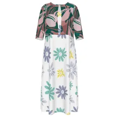 Women's Cardigan & Maxi Dress Two-Piece Set thumbnail 2