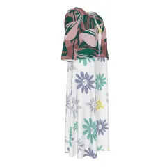 Women's Cardigan & Maxi Dress Two-Piece Set thumbnail 4