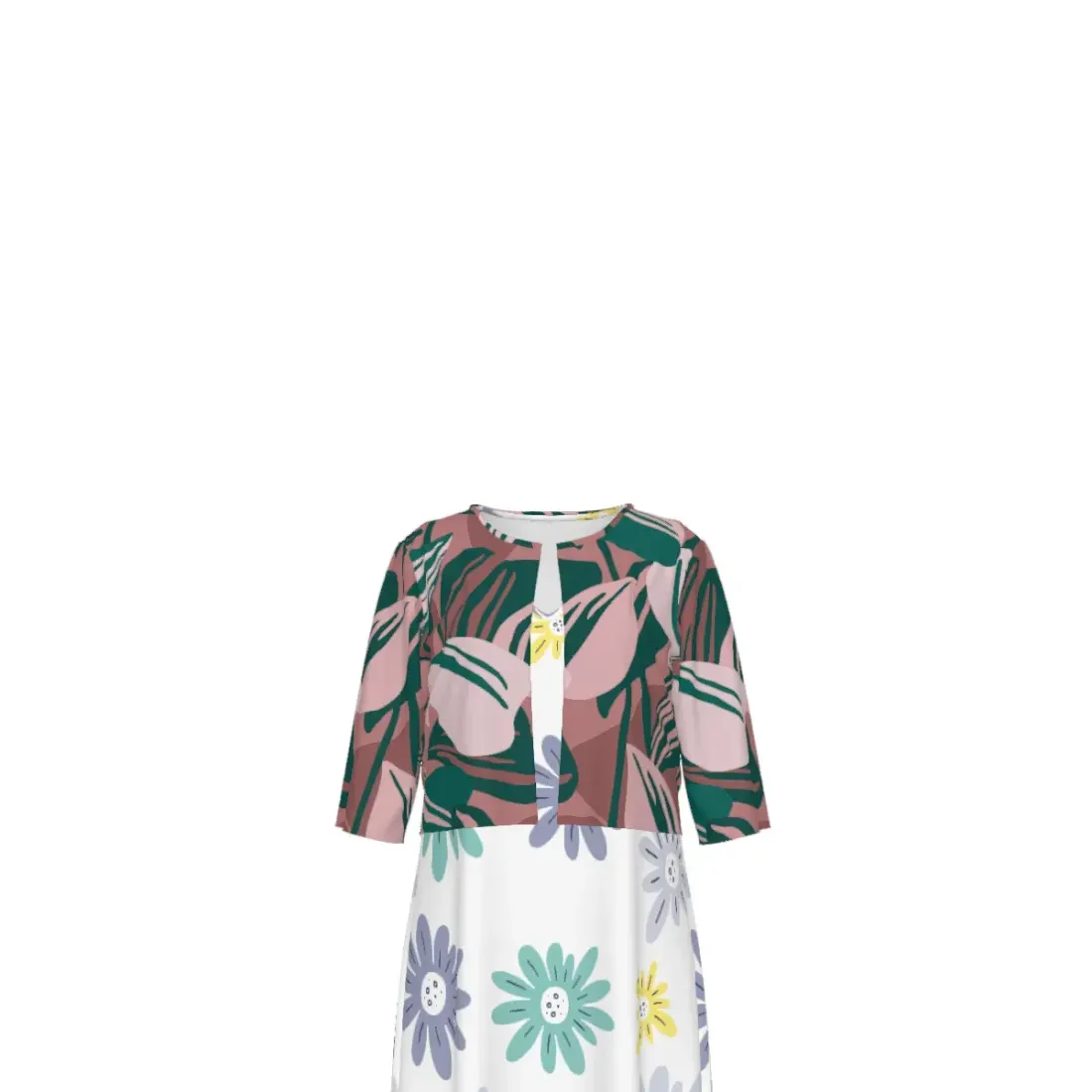 Women's Cardigan & Maxi Dress Two-Piece Set — photo 6