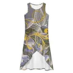 Sleeveless High-Low Hem Dress thumbnail 2