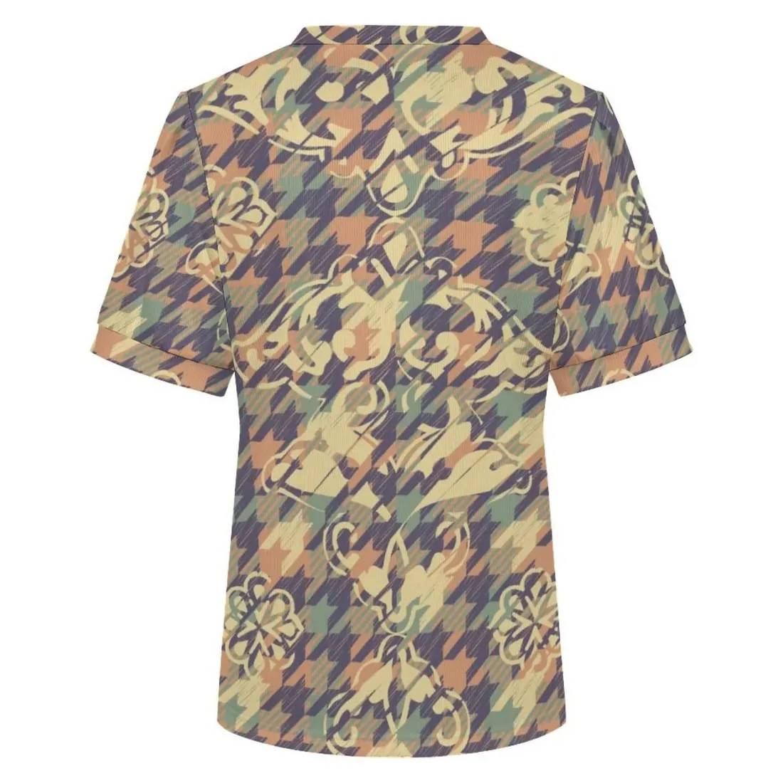 Women's V-Neck Puff-Sleeve T-Shirt — photo 6