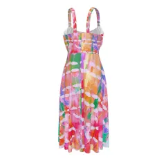 Women's High Waist Suspender Dress thumbnail 5