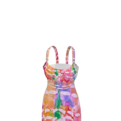Women's High Waist Suspender Dress thumbnail 6