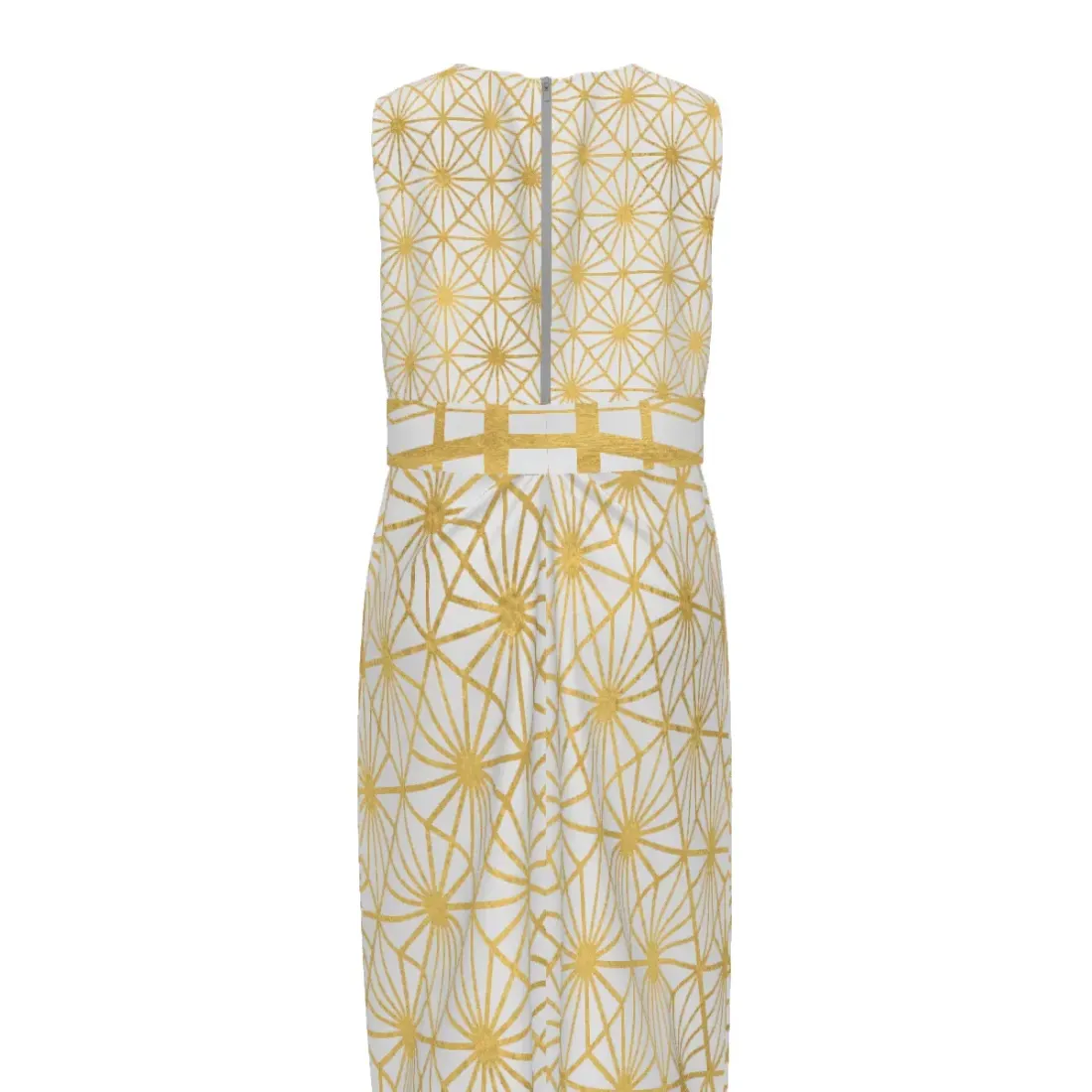 Women's Sleeveless Maxi Dress with Back Zipper — photo 5