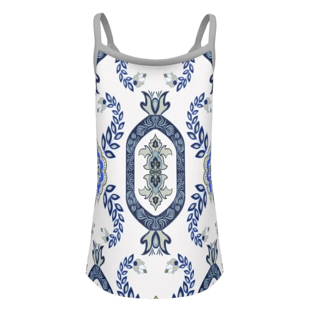 Women's Gathered Tank Top with Straps — photo 5