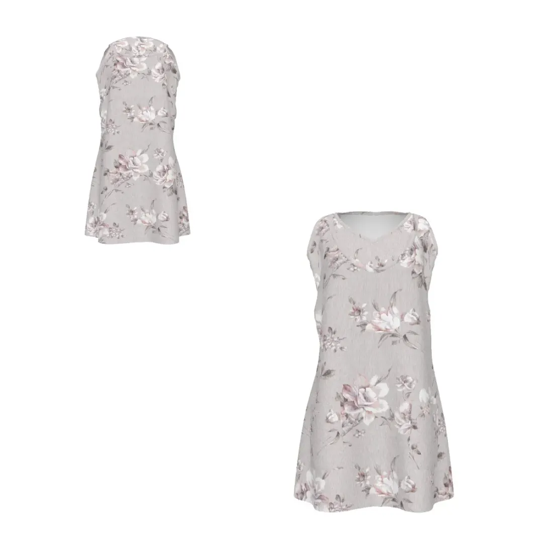 Women's Sleeveless A-Line Dress with Pockets — photo 6